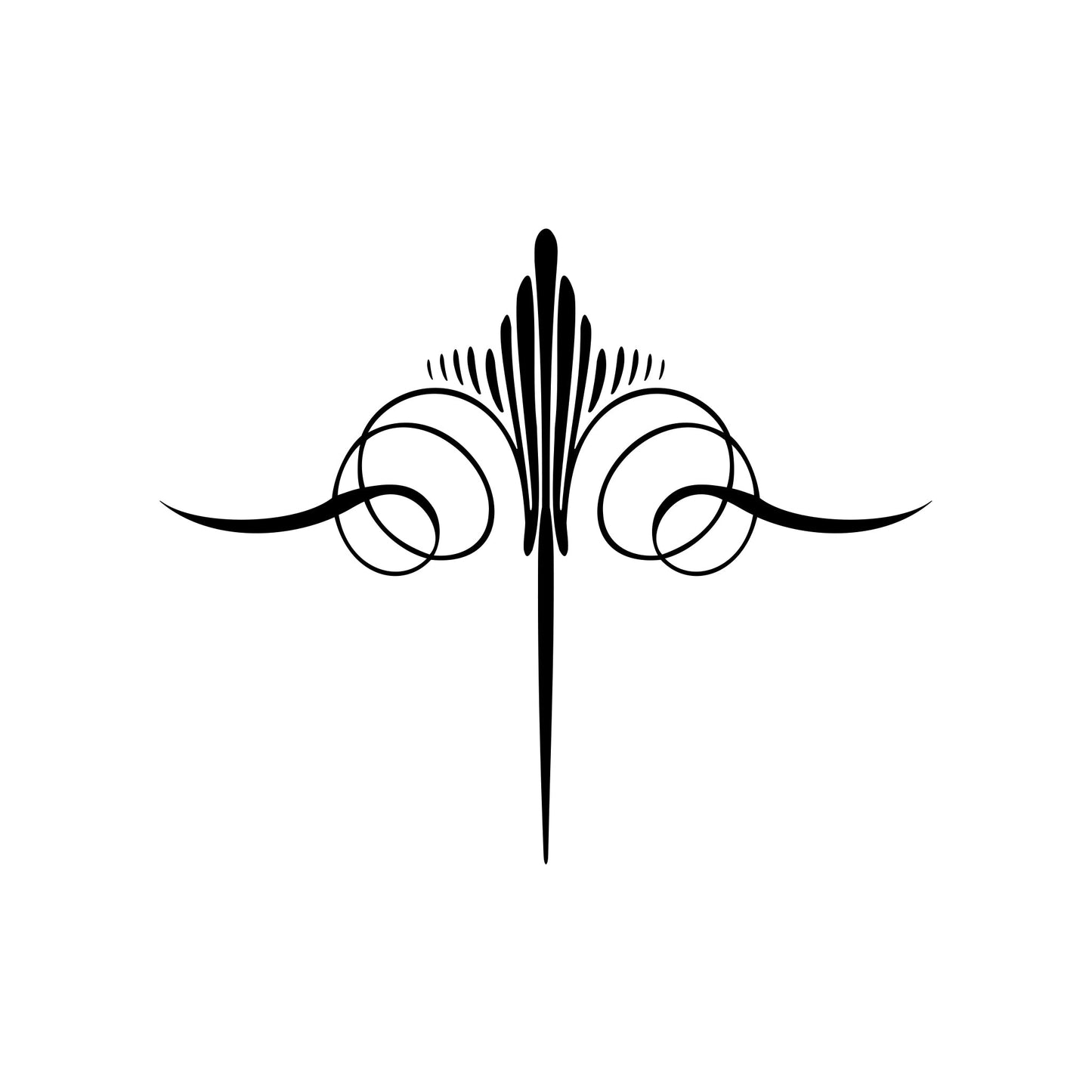 Kafka S3 pinstripe vinyl decal sticker, style 21.