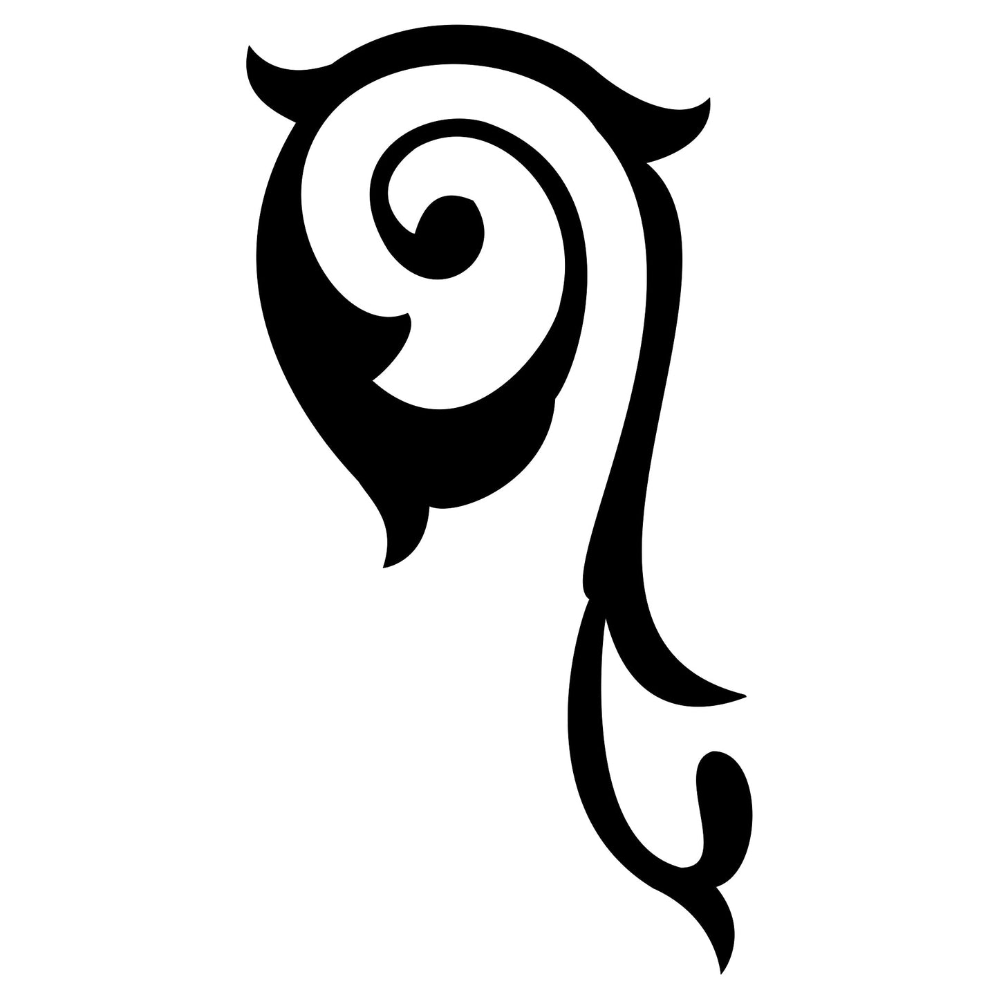 Souza decal sticker, style 10, body-line stripe.