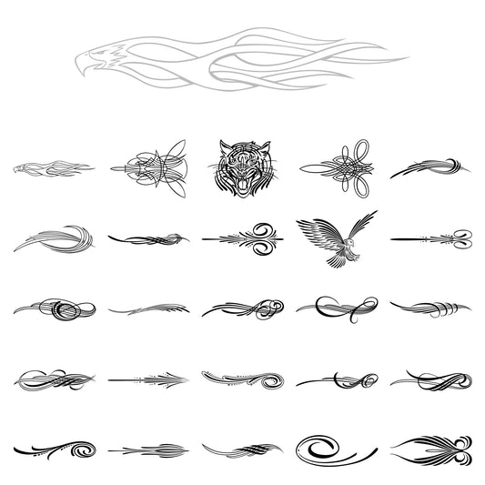 Bond Collection Pinstripe Decals