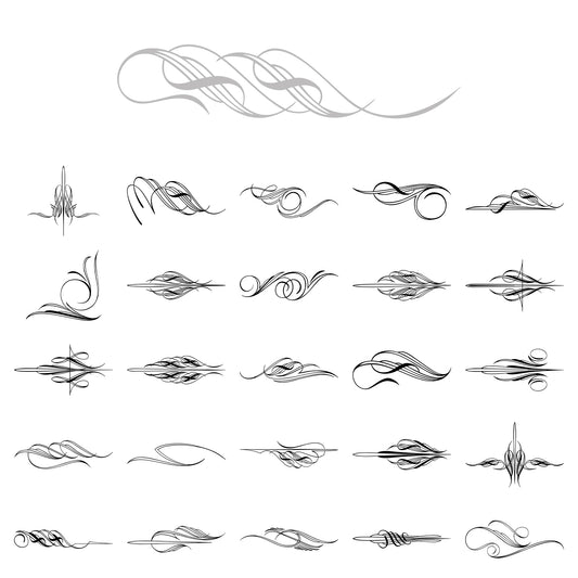 Cox Collection Pinstripe Decals