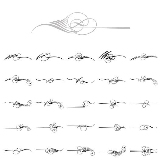 Kafka Series E Collection Pinstripe Decals