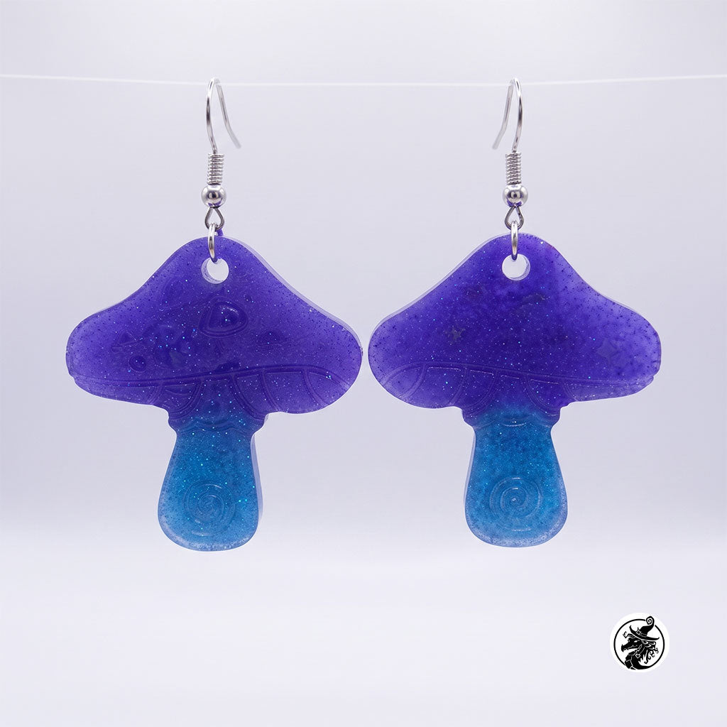 Whimsical Mushroom Earrings