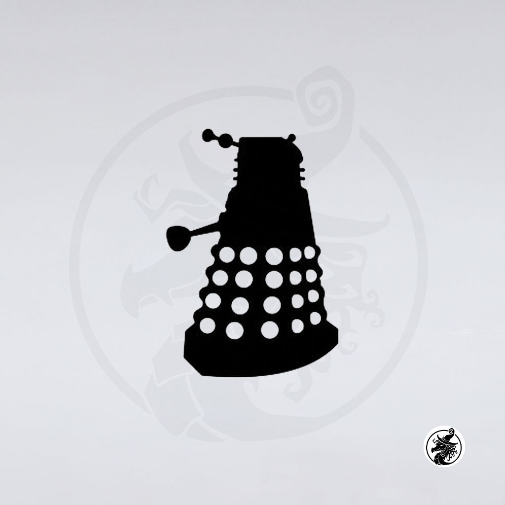 Doctor Who Dalek silhouette