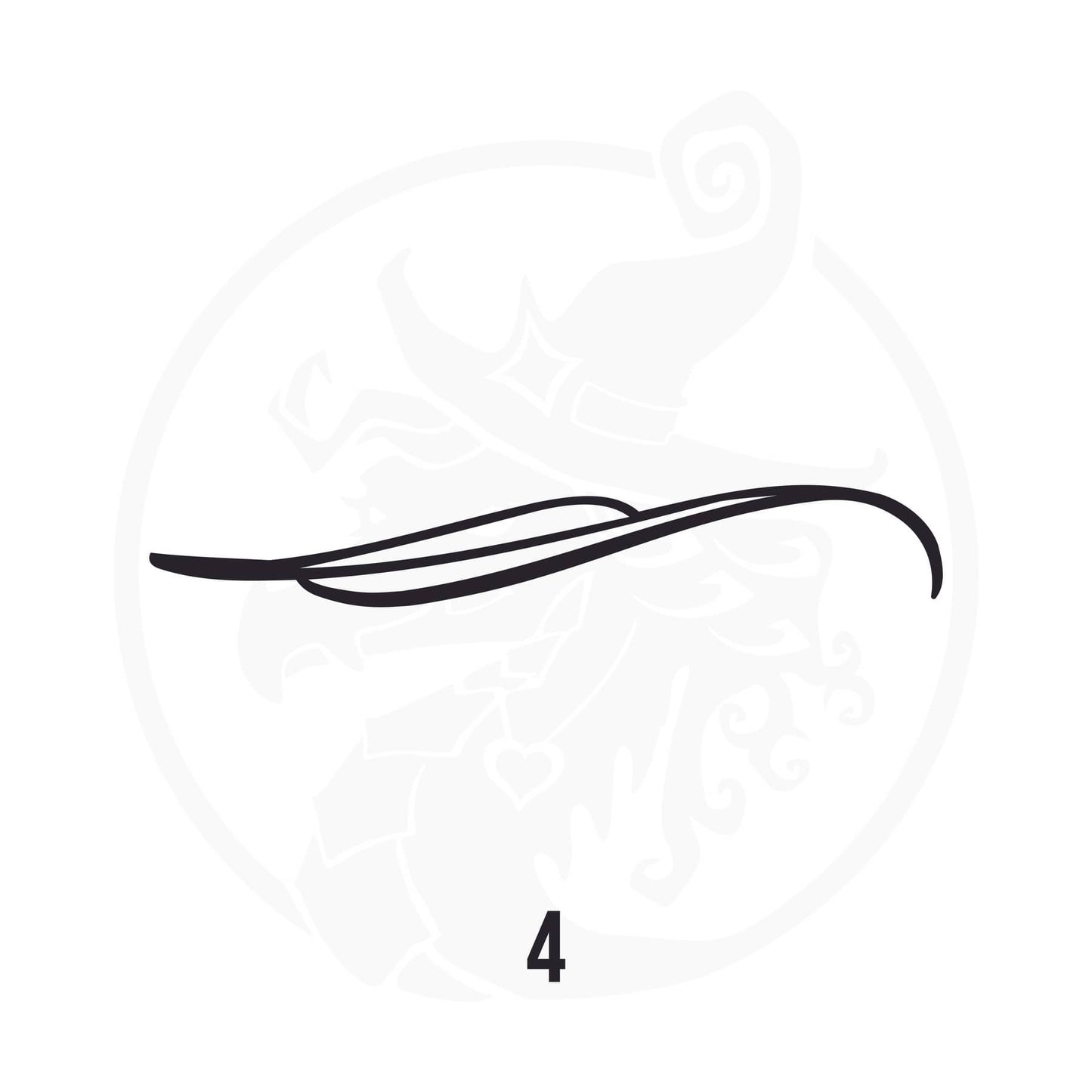 Pinstripe Vinyl Decal Series 106 Style 04, premium high-quality die-cut vinyl decal design #1 for cars, trucks, motorcycles, laptops, and more, sticker