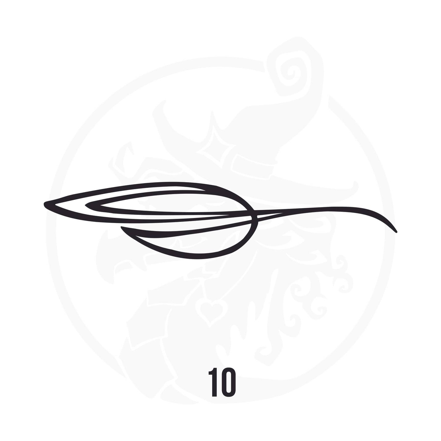 Pinstripe Vinyl Decal Series 106 Style 10, premium high-quality die-cut vinyl decal design #1 for cars, trucks, motorcycles, laptops, and more, sticker