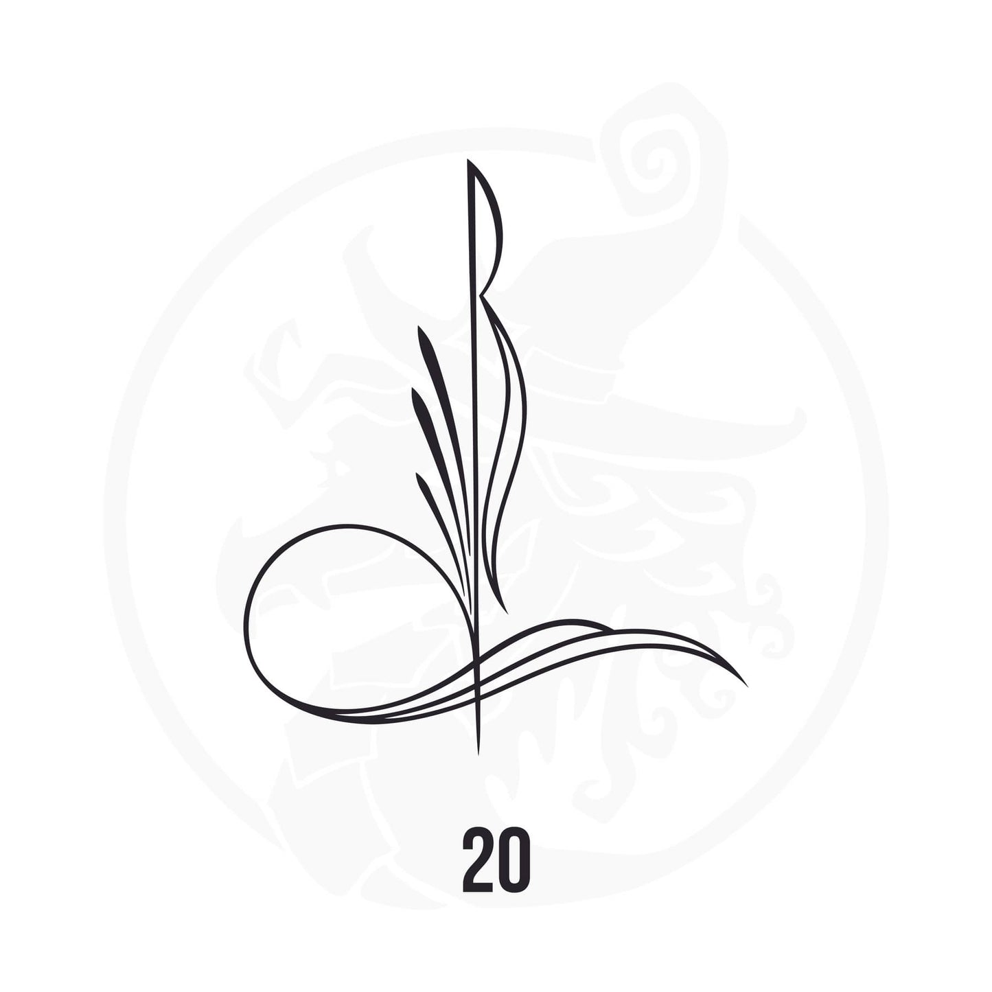 Pinstripe Vinyl Decal Series 110 Style 20, premium high-quality die-cut vinyl decal design #1 for cars, trucks, motorcycles, laptops, and more, sticker