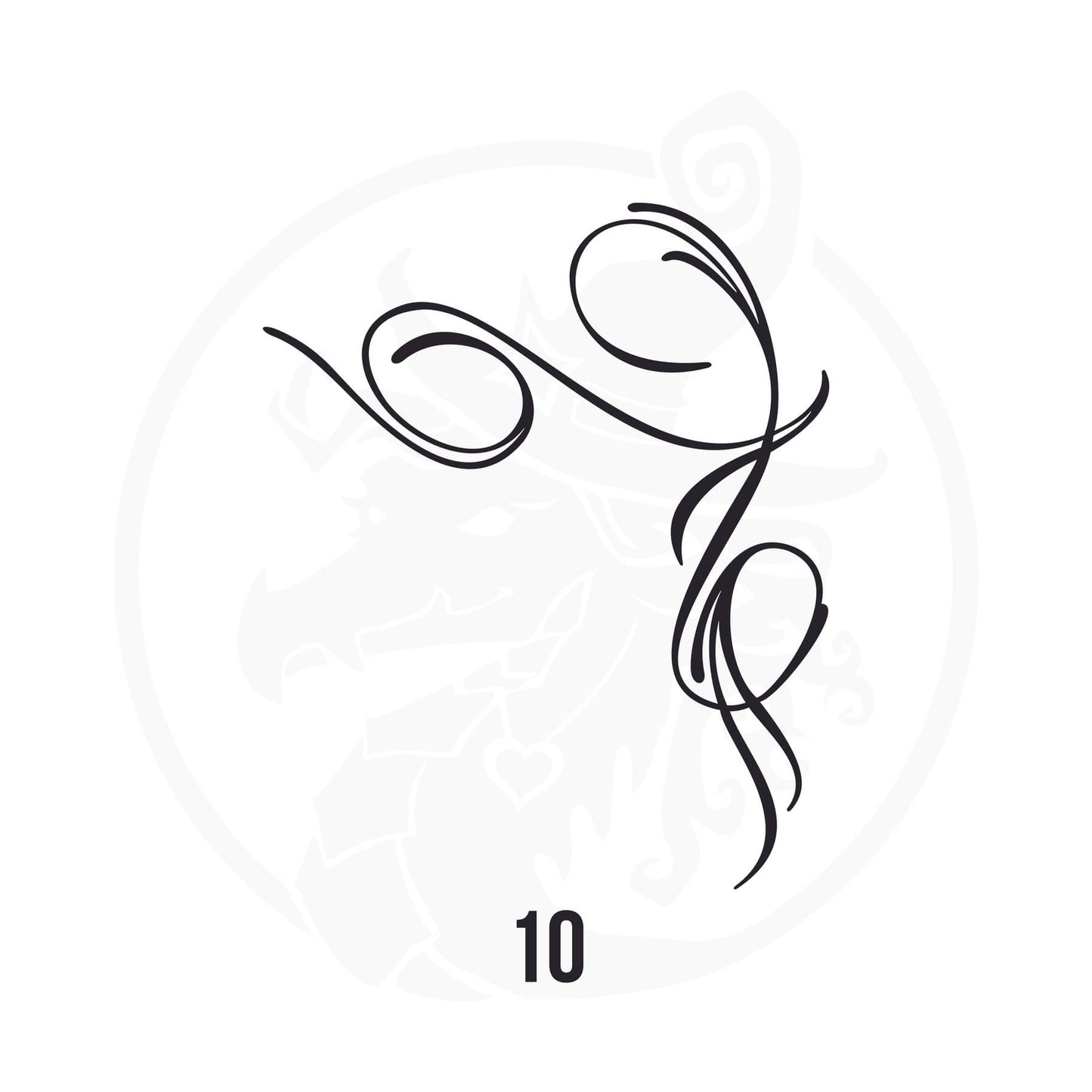 Pinstripe Vinyl Decal Series 111 Style 10, premium high-quality die-cut vinyl decal design #1 for cars, trucks, motorcycles, laptops, and more, sticker