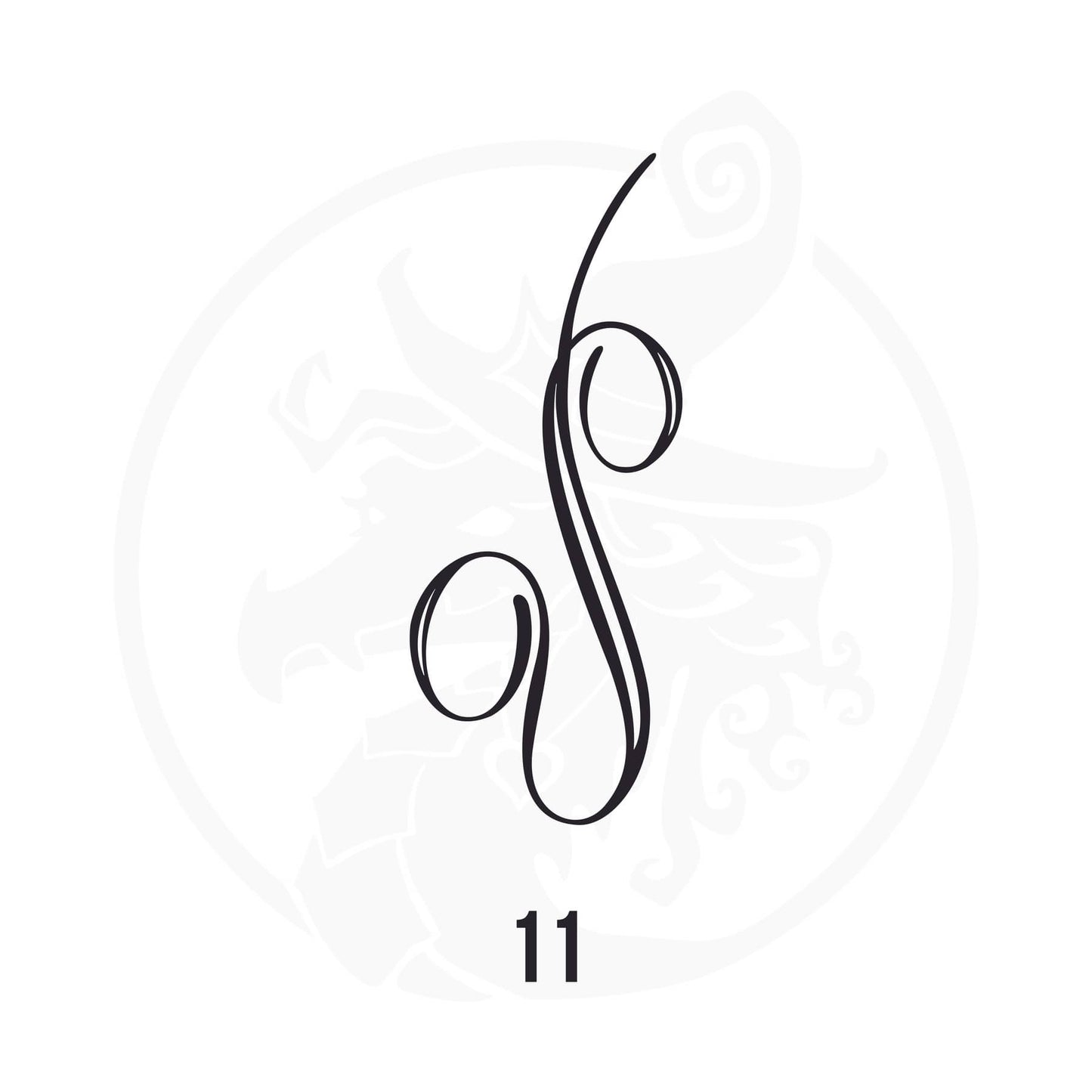 Pinstripe Vinyl Decal Series 111 Style 11, premium high-quality die-cut vinyl decal design #1 for cars, trucks, motorcycles, laptops, and more, sticker