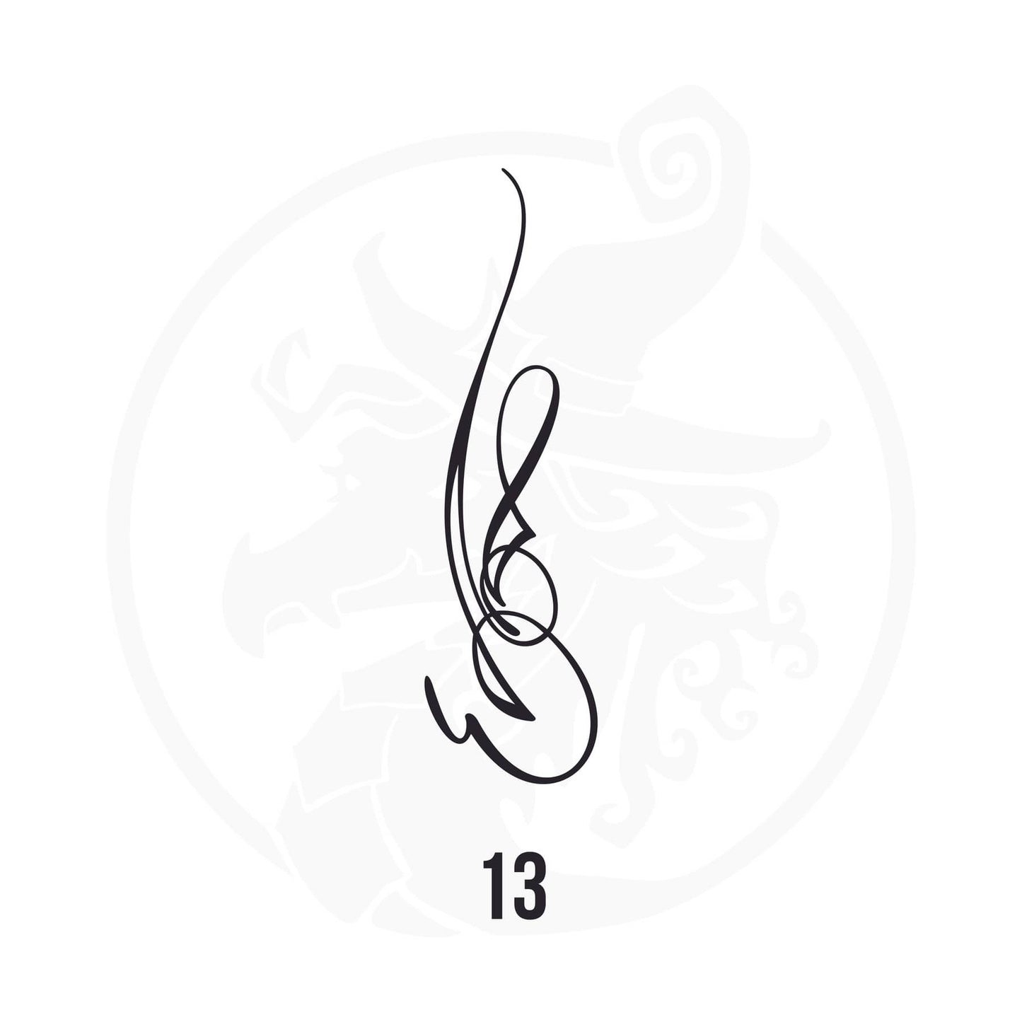 Pinstripe Vinyl Decal Series 111 Style 13, premium high-quality die-cut vinyl decal design #1 for cars, trucks, motorcycles, laptops, and more, sticker
