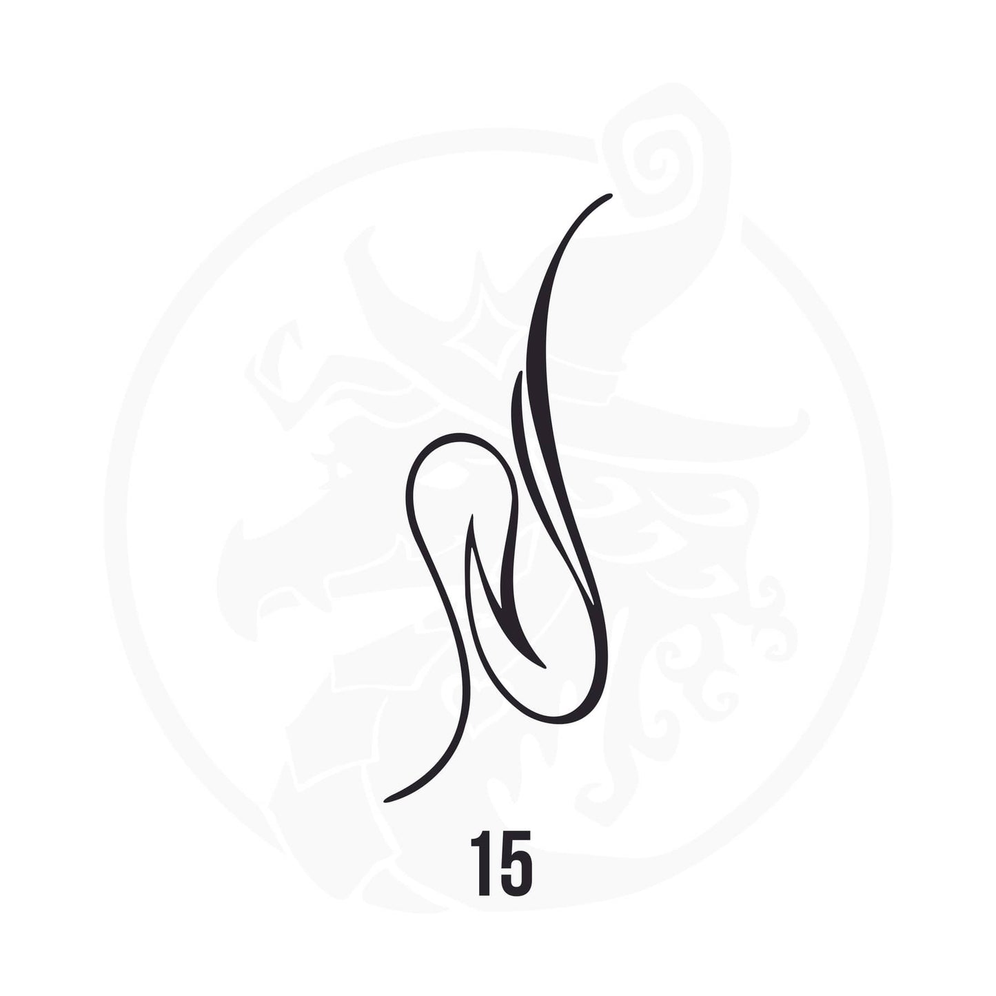 Pinstripe Vinyl Decal Series 111 Style 15, premium high-quality die-cut vinyl decal design #1 for cars, trucks, motorcycles, laptops, and more, sticker