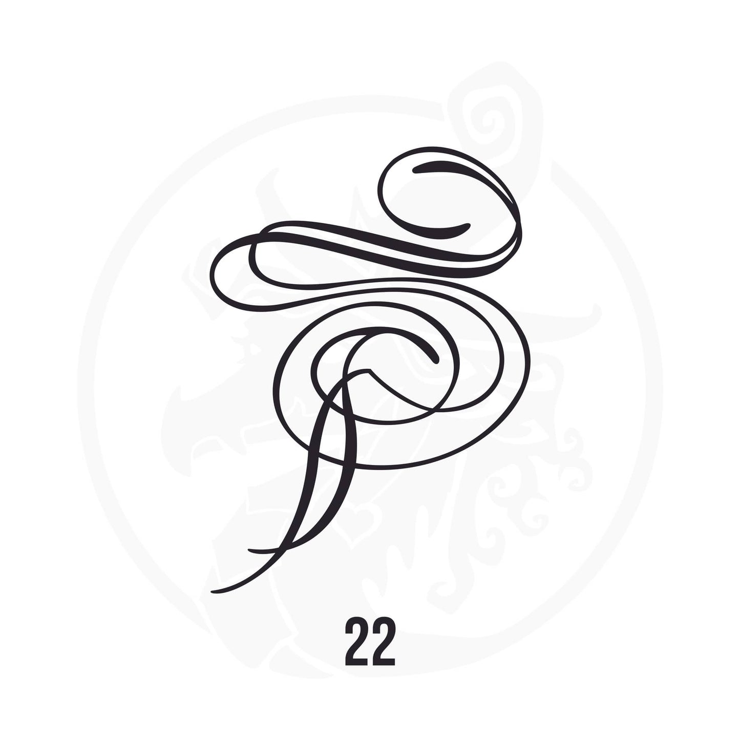 Pinstripe Vinyl Decal Series 111 Style 22, premium high-quality die-cut vinyl decal design #1 for cars, trucks, motorcycles, laptops, and more, sticker