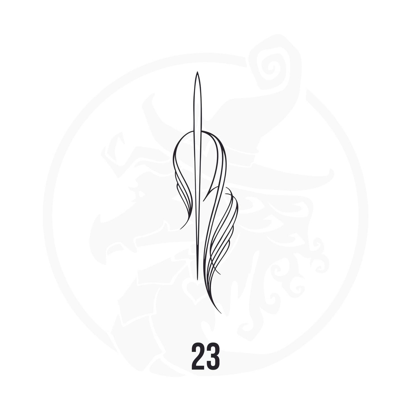 Pinstripe Vinyl Decal Series 112 Style 23, premium high-quality die-cut vinyl decal design #1 for cars, trucks, motorcycles, laptops, and more, sticker