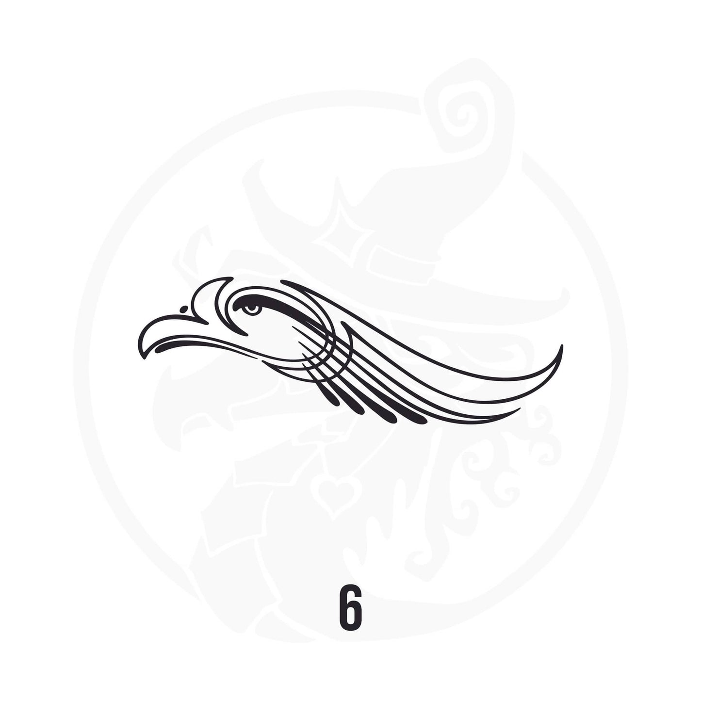 Pinstripe Vinyl Decal Series 113 Style 06, premium high-quality die-cut vinyl decal design #1 for cars, trucks, motorcycles, laptops, and more, sticker