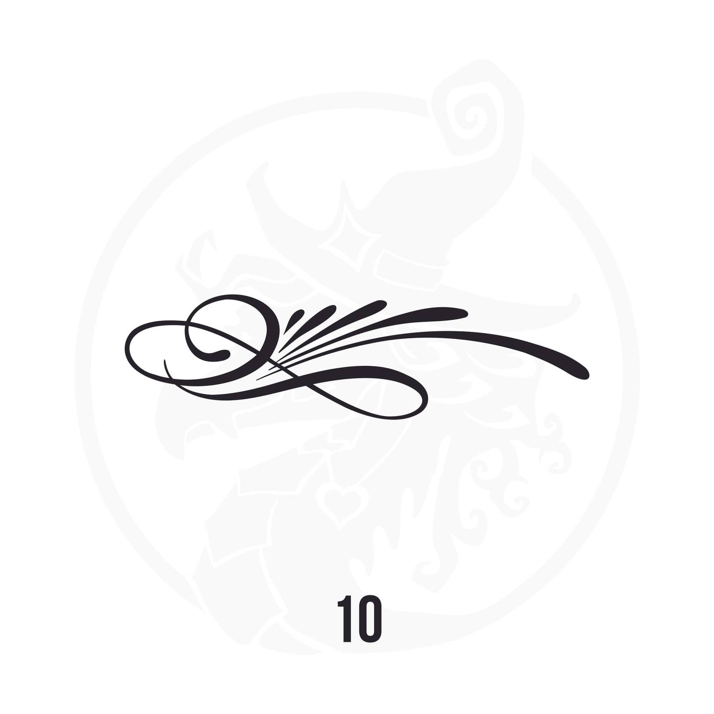 Pinstripe Vinyl Decal Series 113 Style 10, premium high-quality die-cut vinyl decal design #1 for cars, trucks, motorcycles, laptops, and more, sticker