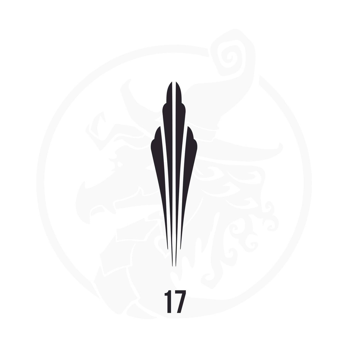 Pinstripe Vinyl Decal Series 113 Style 17, premium high-quality die-cut vinyl decal design #1 for cars, trucks, motorcycles, laptops, and more, sticker
