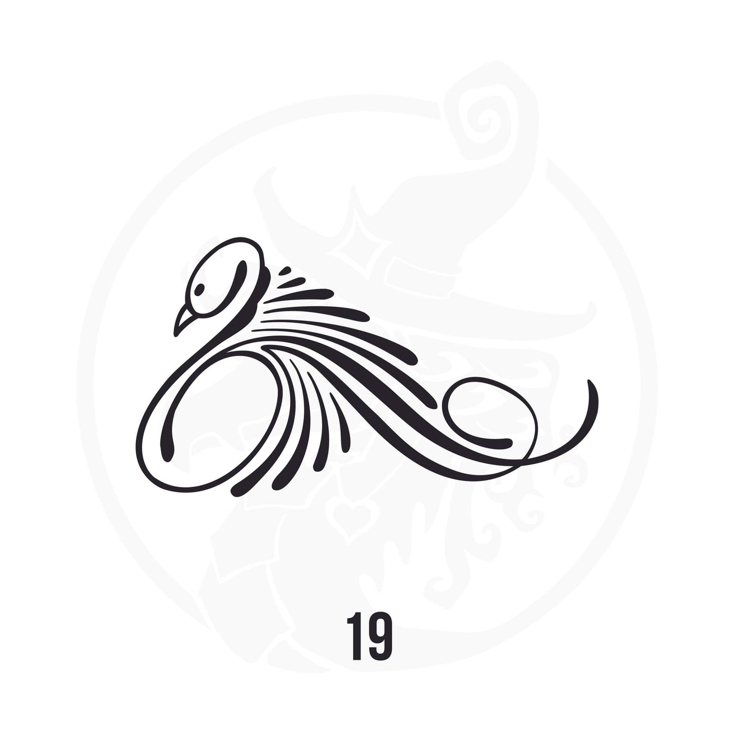 Pinstripe Vinyl Decal Series 113 Style 19, premium high-quality die-cut vinyl decal design #1 for cars, trucks, motorcycles, laptops, and more, sticker