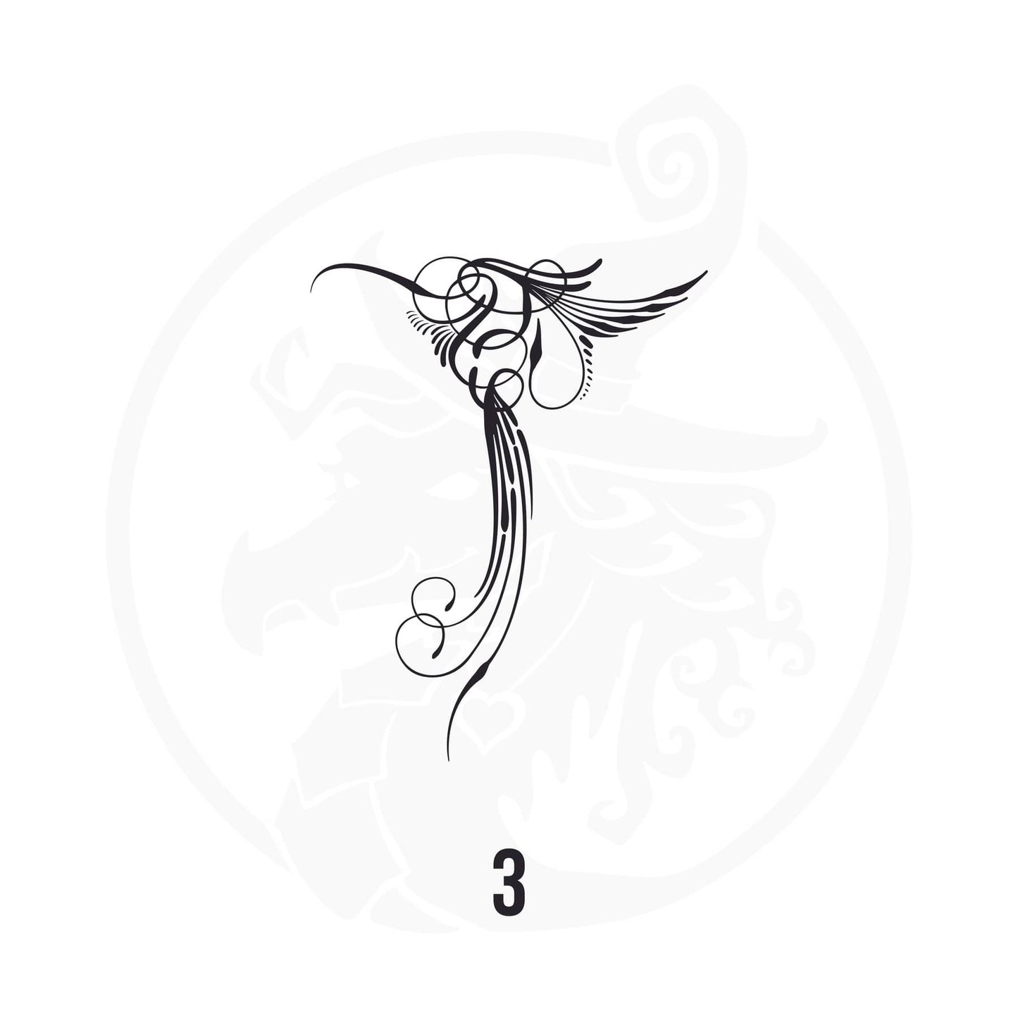 Pinstripe Vinyl Decal Series 116 Style 03, premium high-quality die-cut vinyl decal design #1 for cars, trucks, motorcycles, laptops, and more, sticker