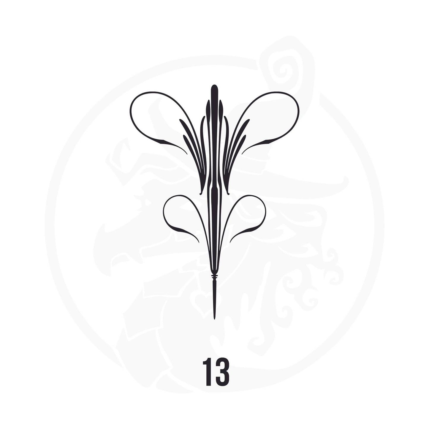 Pinstripe Vinyl Decal Series 118 Style 13, premium high-quality die-cut vinyl decal design #1 for cars, trucks, motorcycles, laptops, and more, sticker