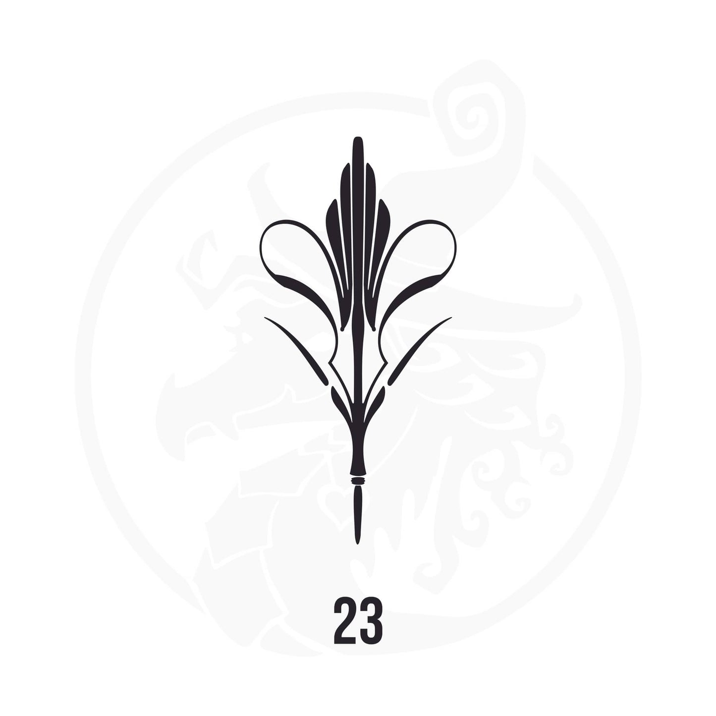Pinstripe Vinyl Decal Series 118 Style 23, premium high-quality die-cut vinyl decal design #1 for cars, trucks, motorcycles, laptops, and more, sticker