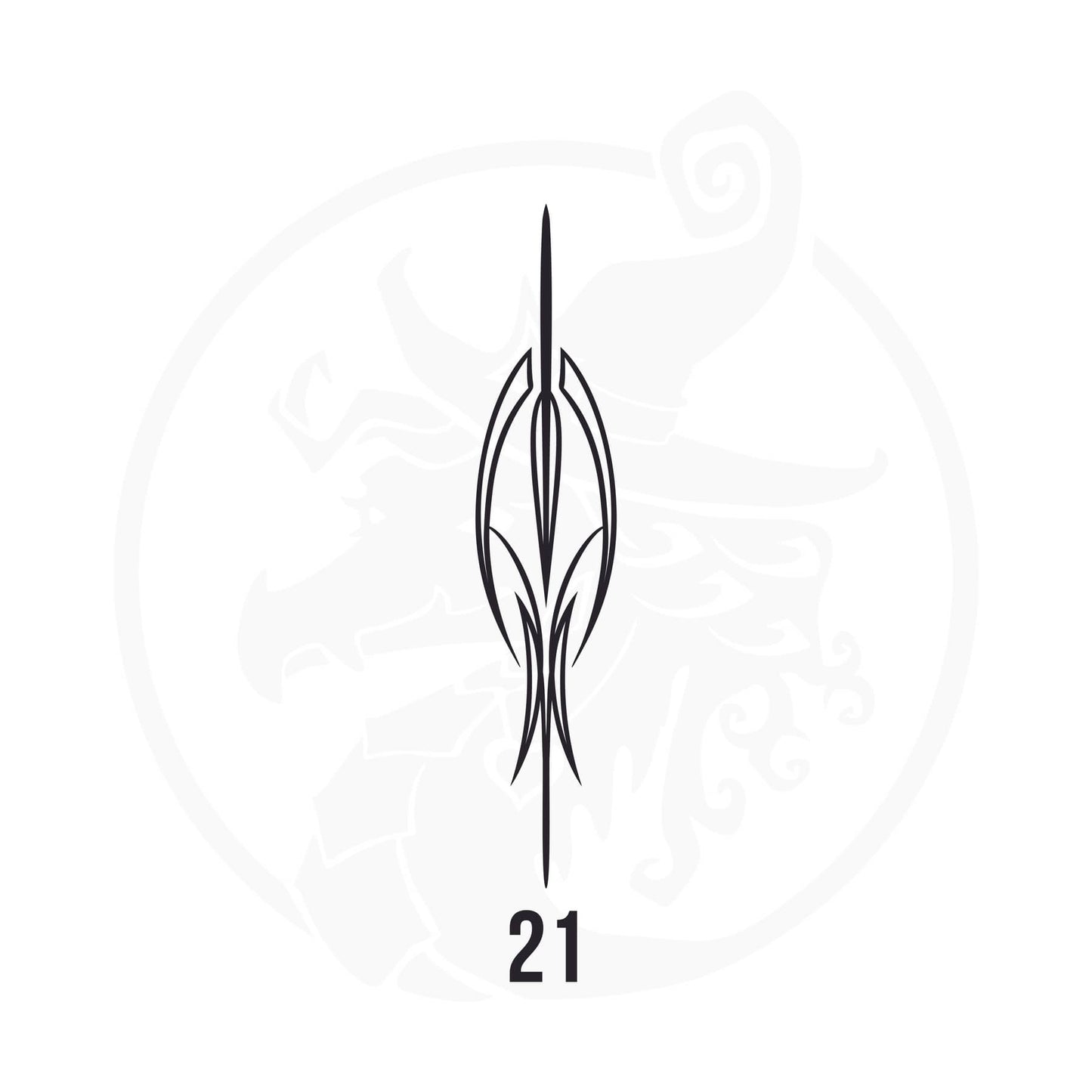 Pinstripe Vinyl Decal Series 125 Style 21, premium high-quality die-cut vinyl decal design #1 for cars, trucks, motorcycles, laptops, and more, sticker