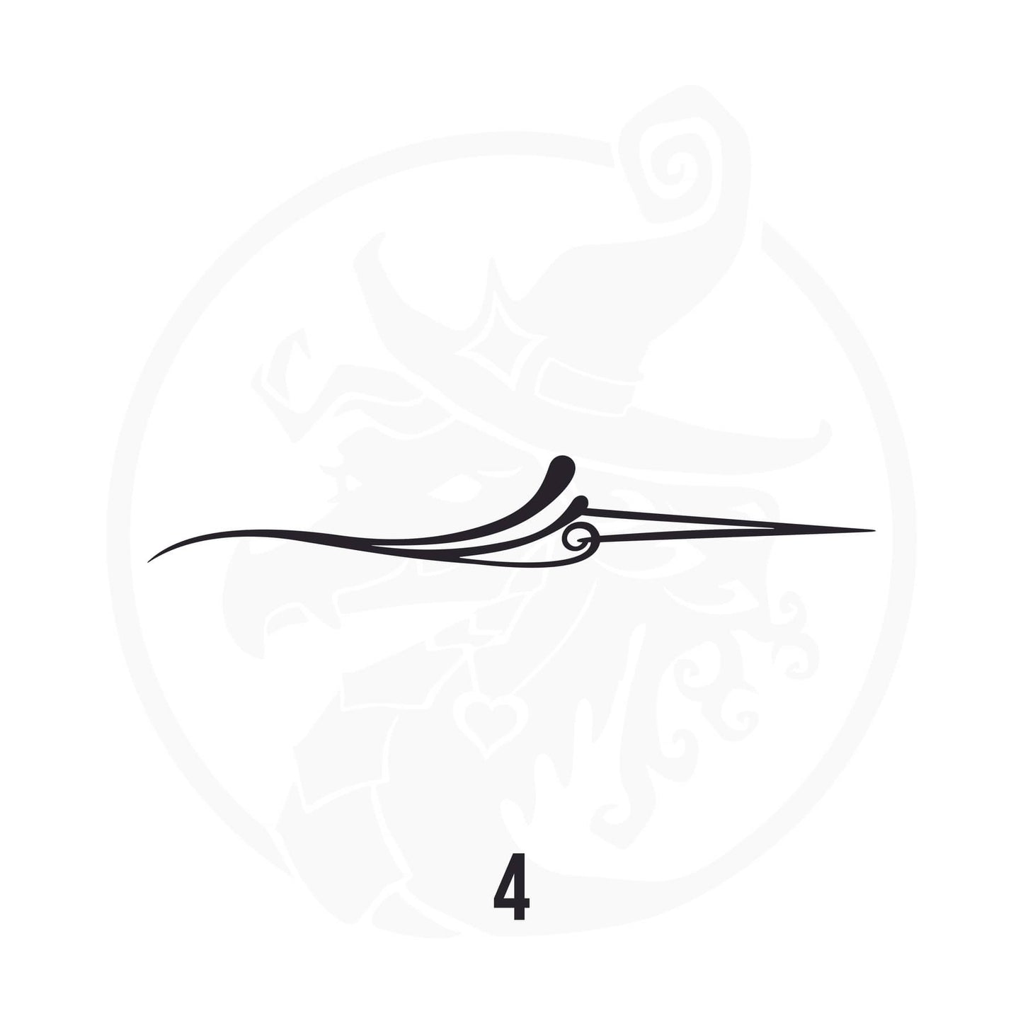 Pinstripe Vinyl Decal Series 126 Style 04, premium high-quality die-cut vinyl decal design #1 for cars, trucks, motorcycles, laptops, and more, sticker