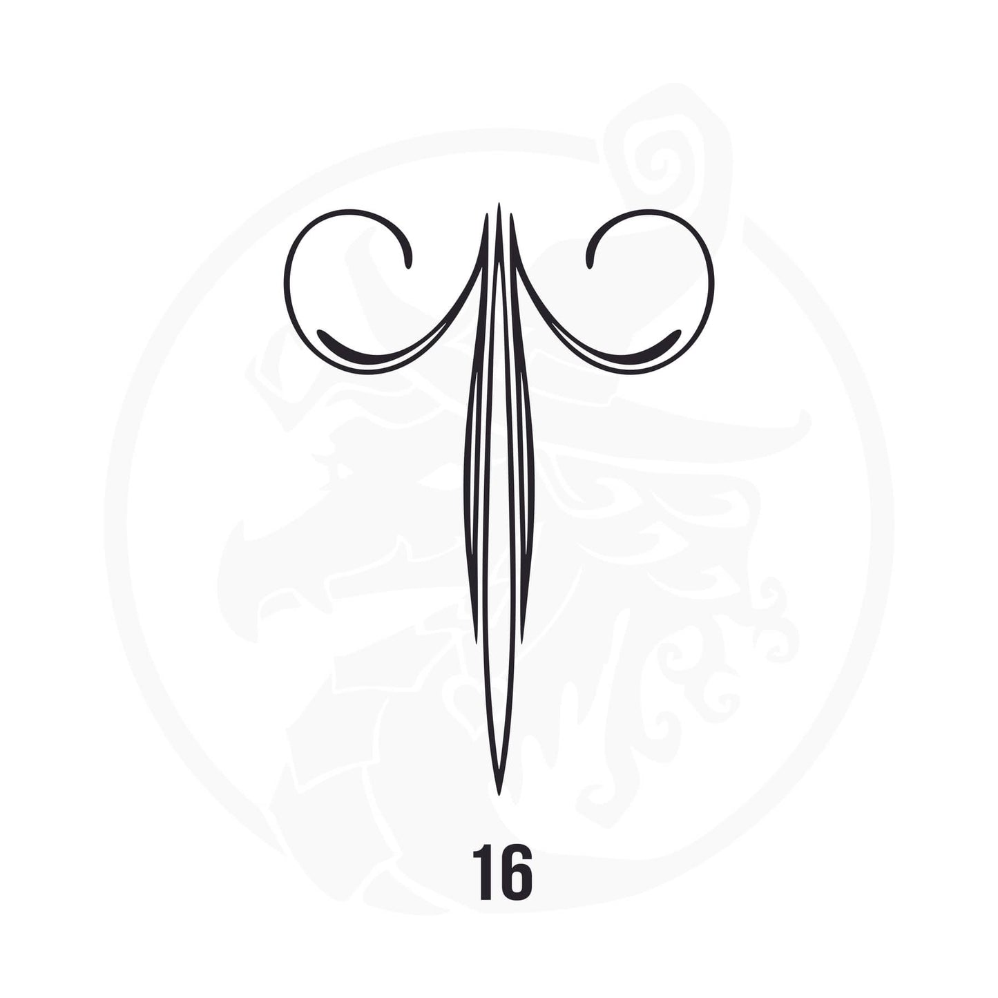 Pinstripe Vinyl Decal Series 126 Style 16, premium high-quality die-cut vinyl decal design #1 for cars, trucks, motorcycles, laptops, and more, sticker
