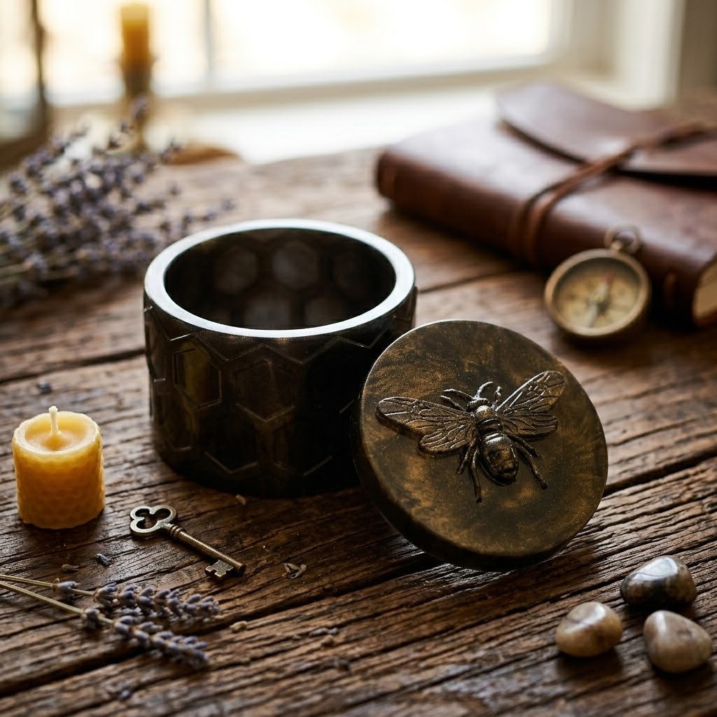 Honeycomb Bee Jar - Customize it!