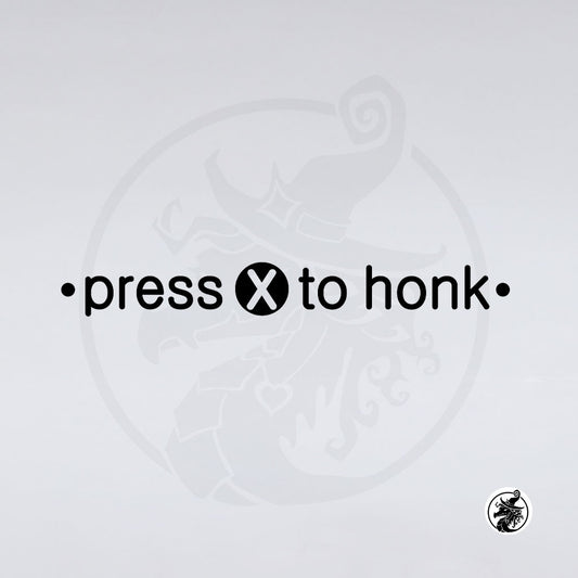 Untitled Goose Game press X to honk text