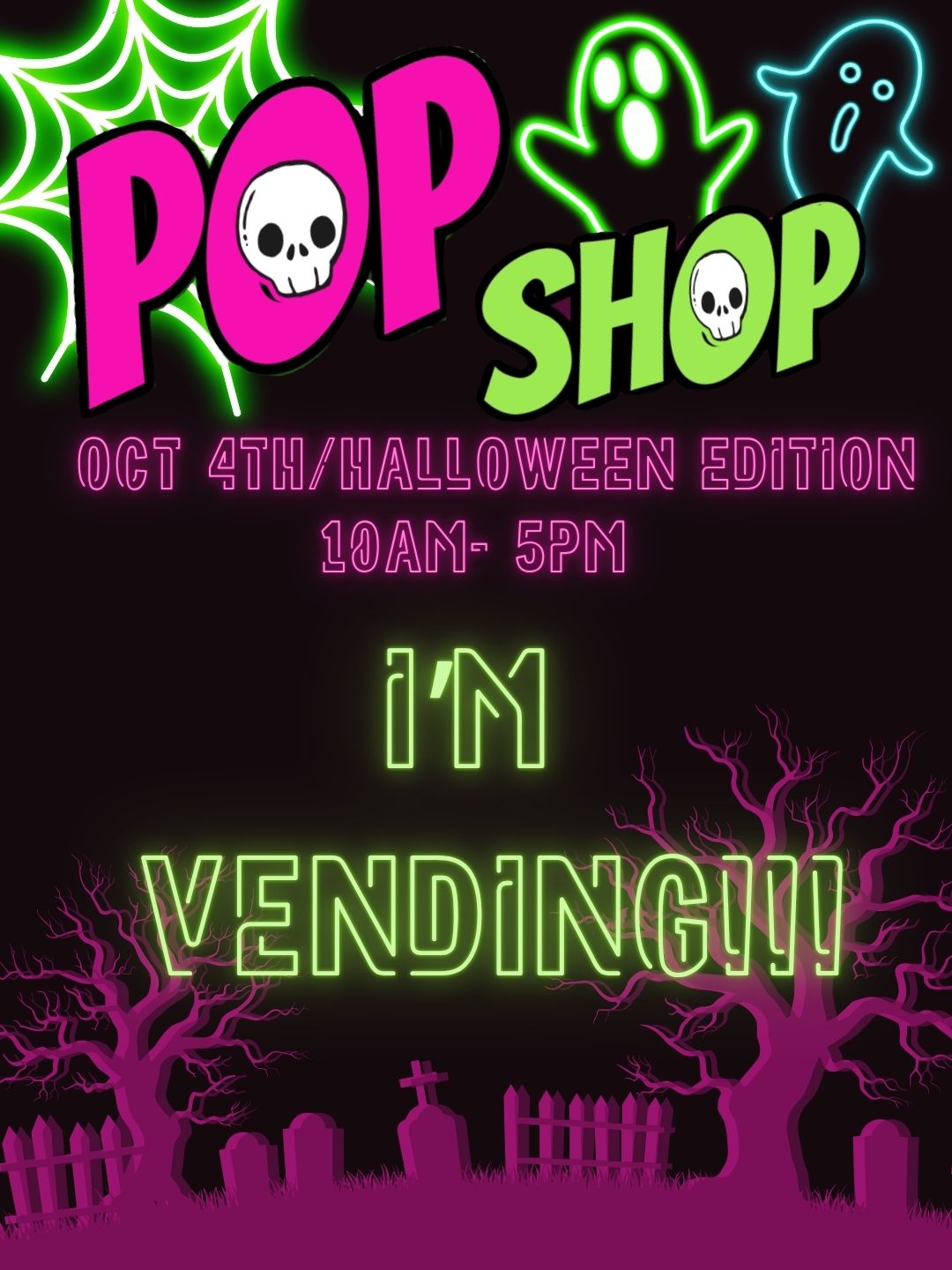 I'm Vending! My First-Ever Vendor Event 🎃✨