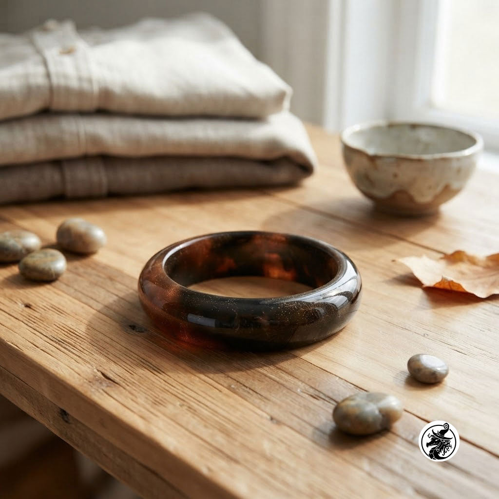 The Art of Handcrafted Resin Bangles: Elevating Everyday Style with Nature-Inspired Jewelry