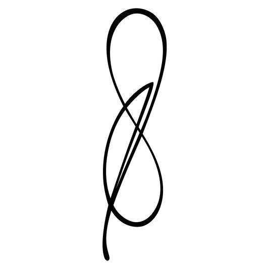 Behounek S1 pinstripe sticker decal, style 03, thin accent line.