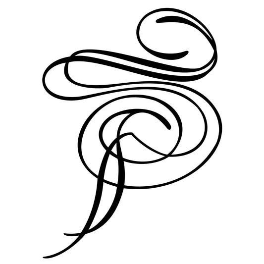 Automotive Connors pinstripe sticker decal, style 22.