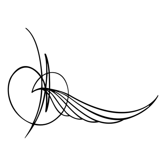 Kafka S2 pinstripe vinyl decal sticker, style 26.