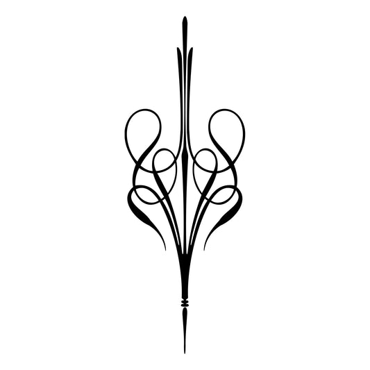 Kafka S3 decal sticker, style 02, body-line stripe.