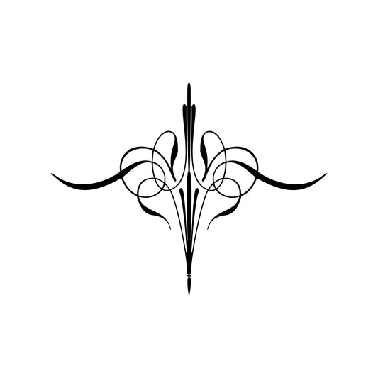 Kafka S3 pinstripe vinyl decal sticker, style 06.