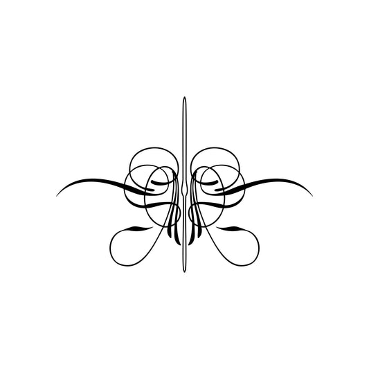 Automotive Kafka S3 pinstripe sticker decal, style 10.