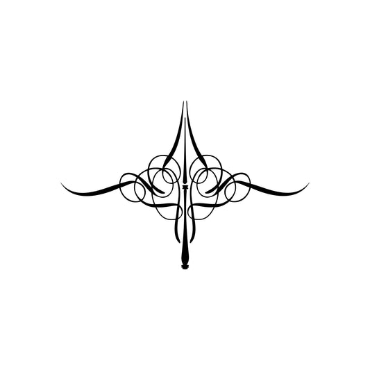 Kafka S3 decal sticker, style 12, body-line stripe.