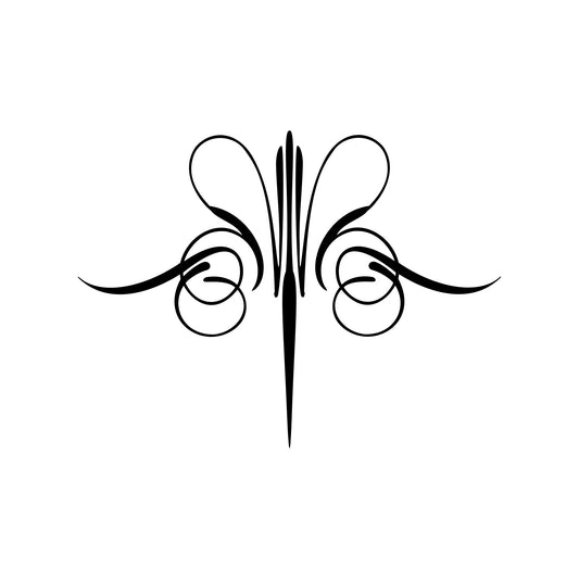 Kafka S3 pinstripe vinyl decal sticker, style 26.