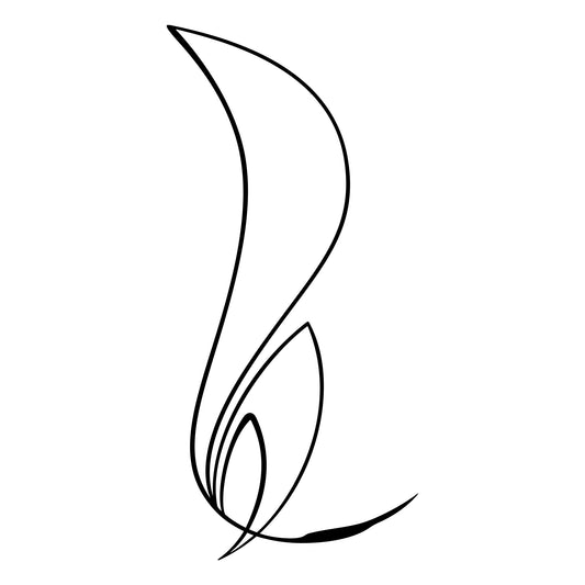 Lindenberger pinstripe vinyl decal, style 15, clean accent line graphic.