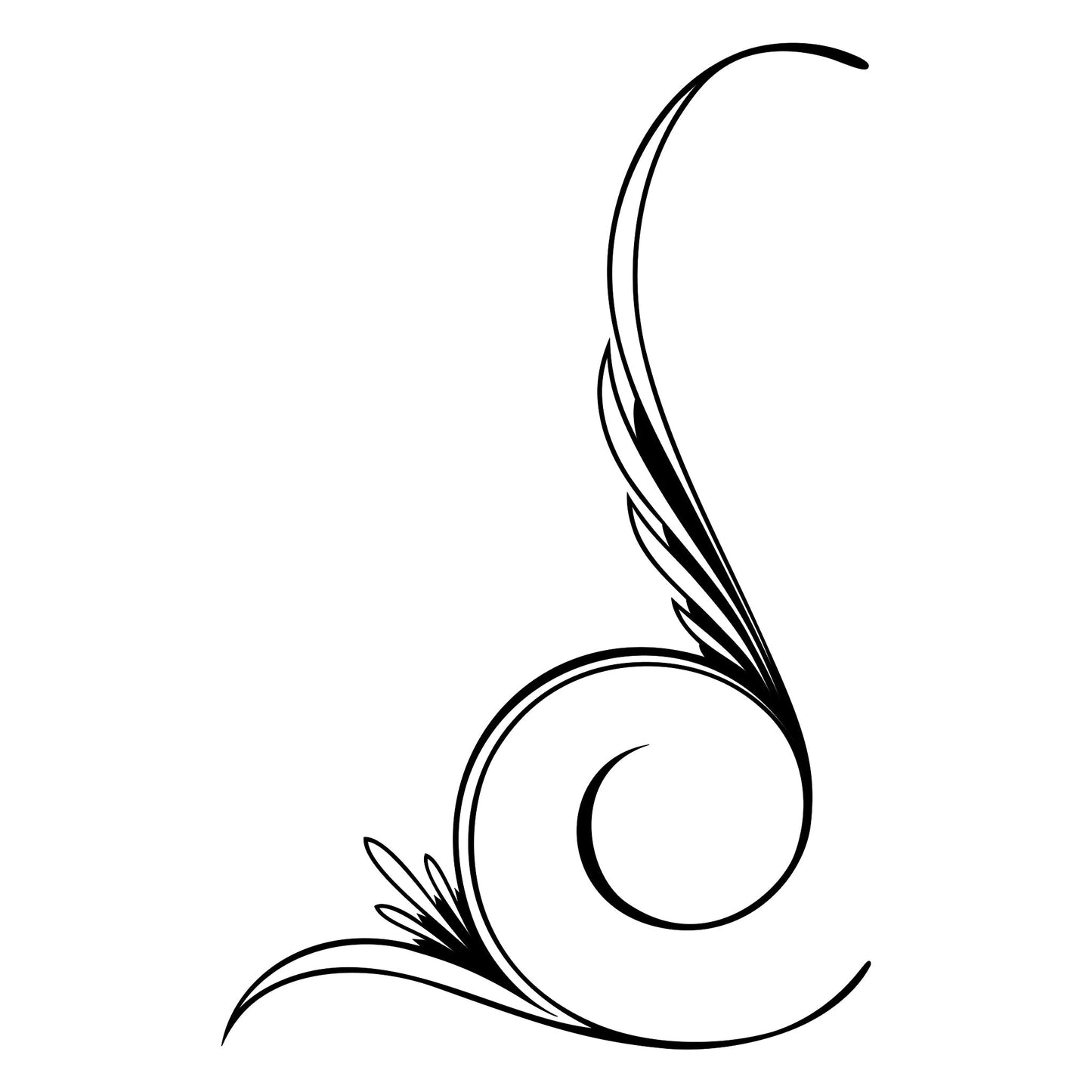 Automotive Mowry pinstripe sticker decal, style 07.