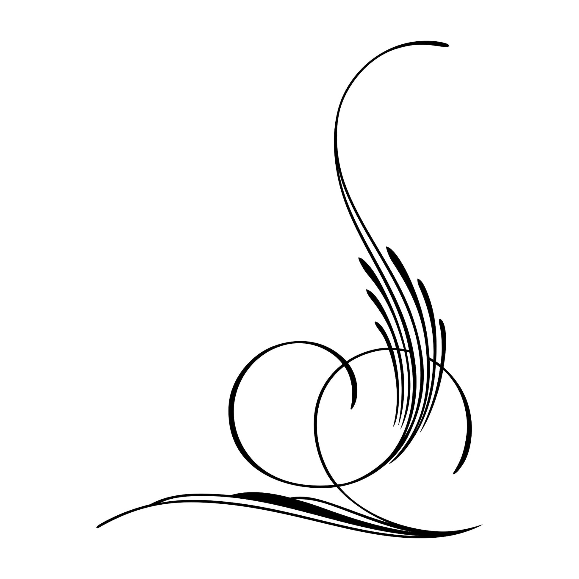 Mowry pinstripe vinyl decal sticker, style 21.