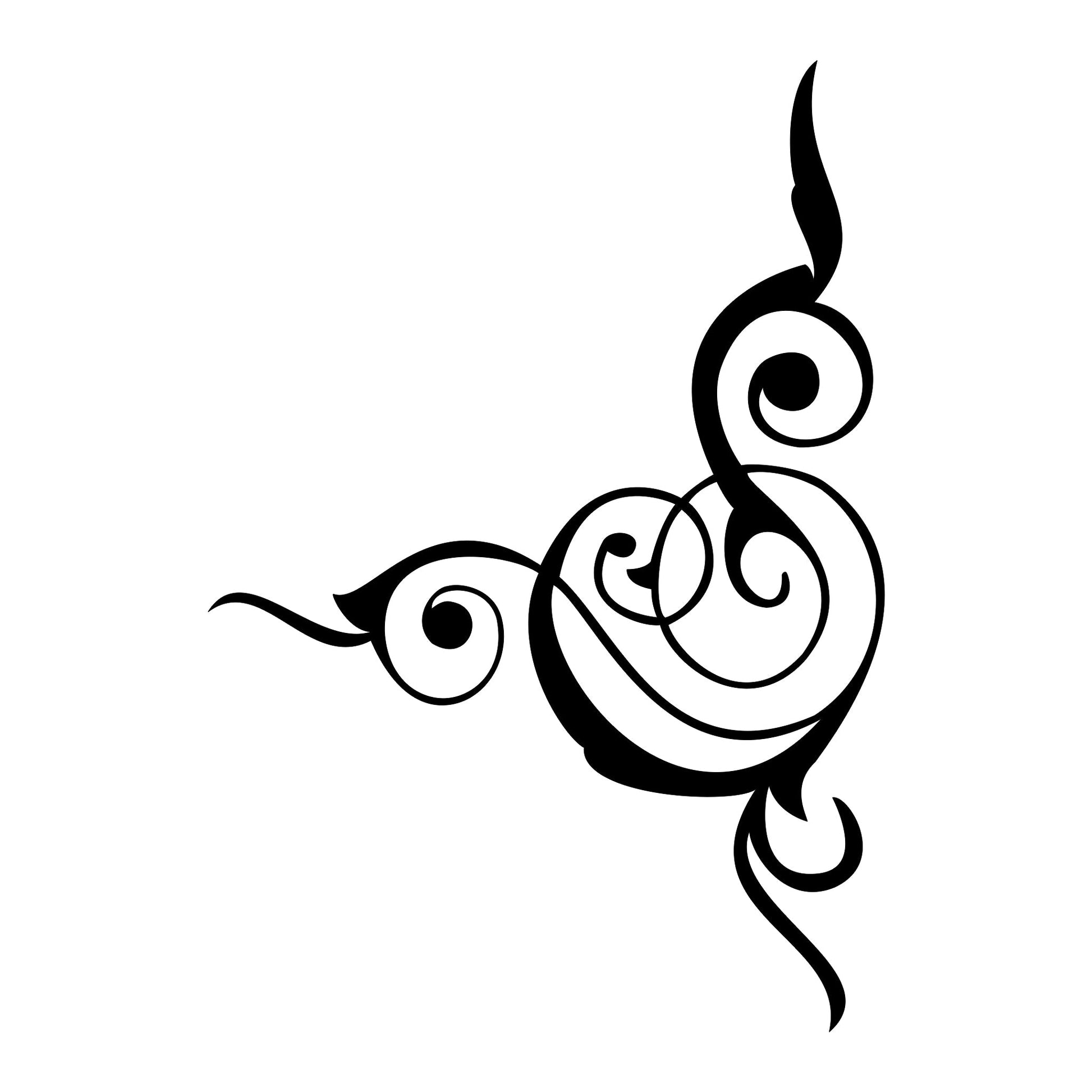 Souza pinstripe vinyl decal sticker, style 06.