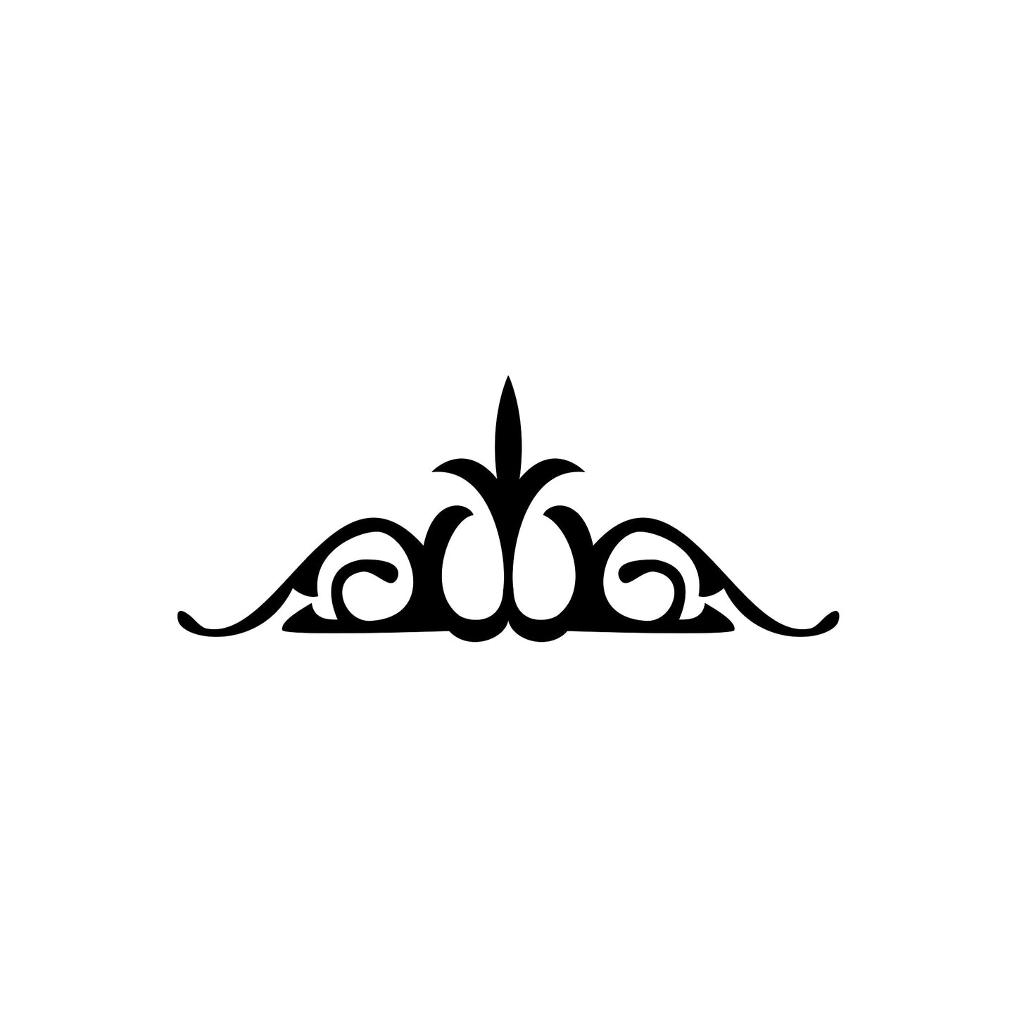 Souza pinstripe vinyl decal sticker, style 11.