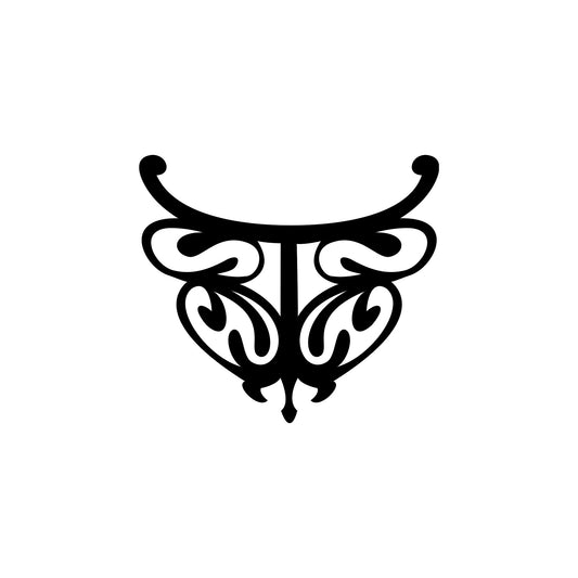 Vehicle pinstripe vinyl sticker, Souza style 14.