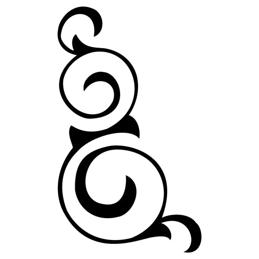 Souza pinstripe vinyl decal sticker, style 16.