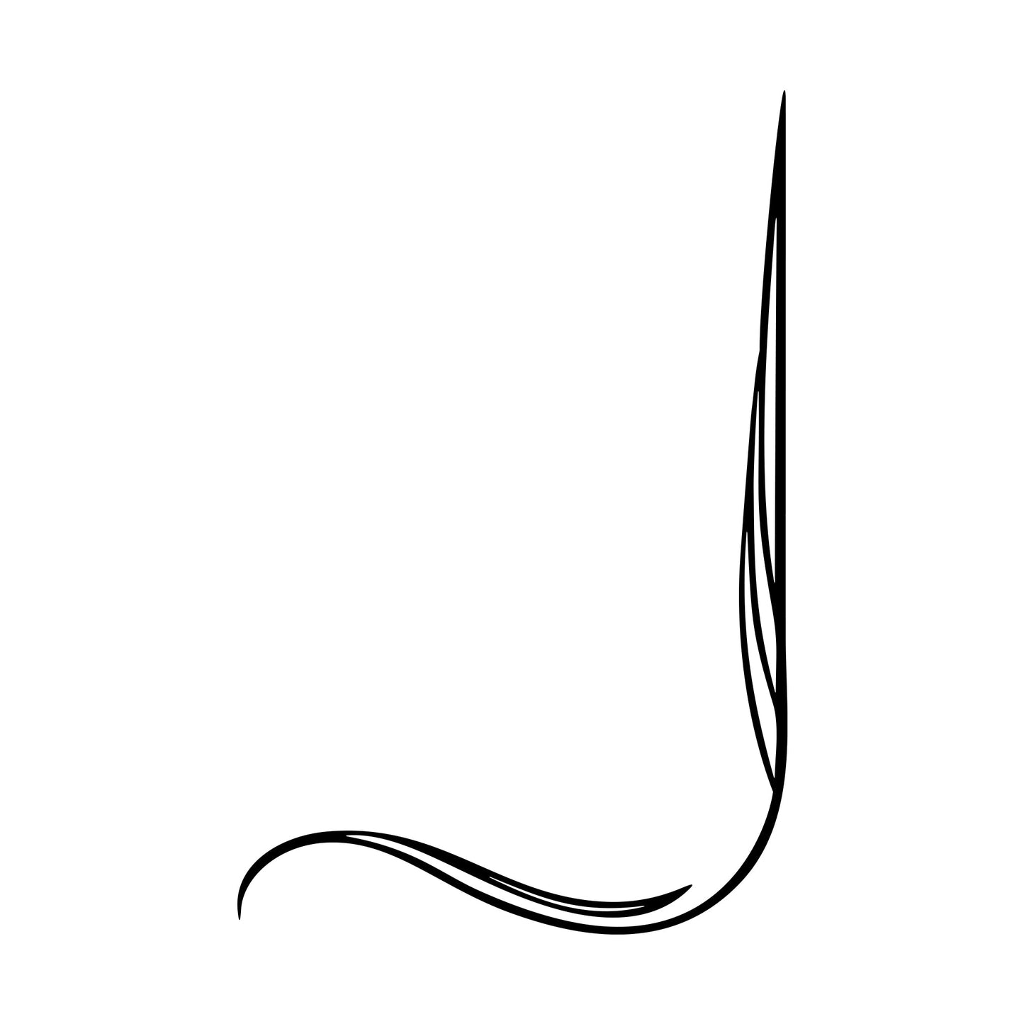 Vickio pinstripe vinyl decal sticker, style 06.