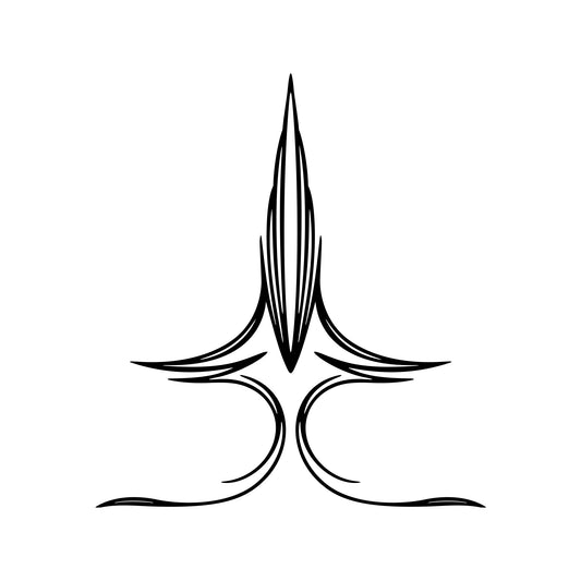 Vehicle pinstripe vinyl sticker, Vickio style 24.