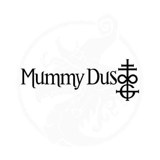 Ghost Band Decal – Mummy Dust | Premium Fan Art Sticker