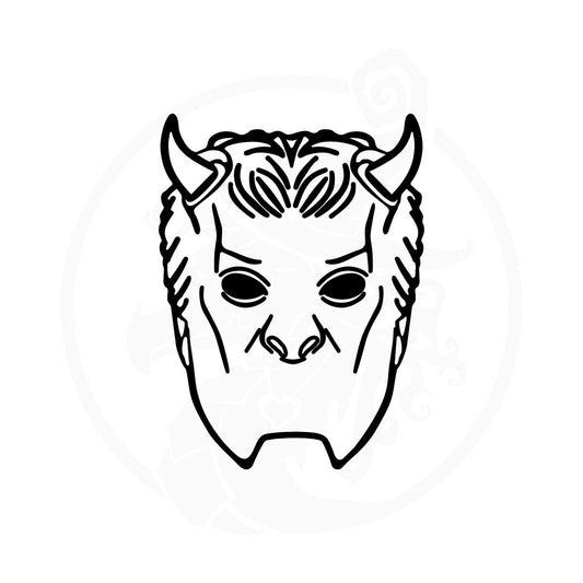 Ghost Band Decal – Ghost Nameless Ghoul | Premium Fan Art Sticker