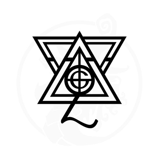 Ghost Band Decal – Papa Ghouls Symbol | Premium Fan Art Sticker